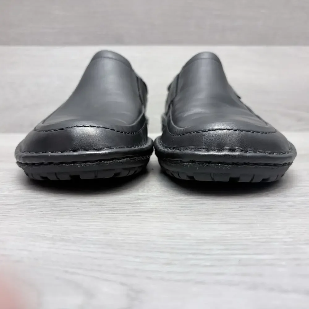 Pikolinos Loafers NAVARRA Black Leather Slip On Moccasin Driving Shoe EU 42